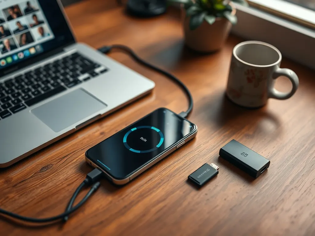 Jak przenieść zdjęcia z telefonu na komputer krok po kroku?