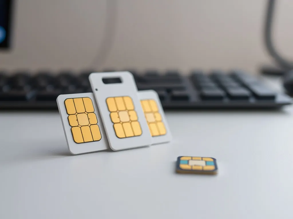 Rodzaje kart SIM. Micro SIM, mini SIM, eSIM, nano SIM