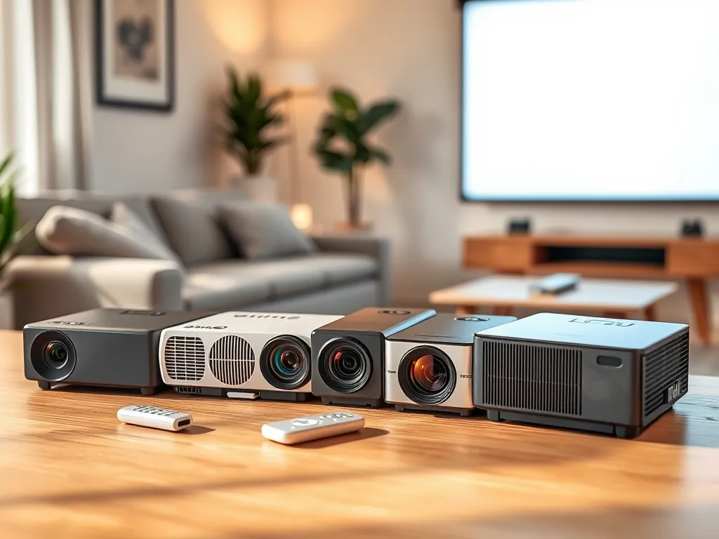 Ranking projektorów przenośnych TOP 10