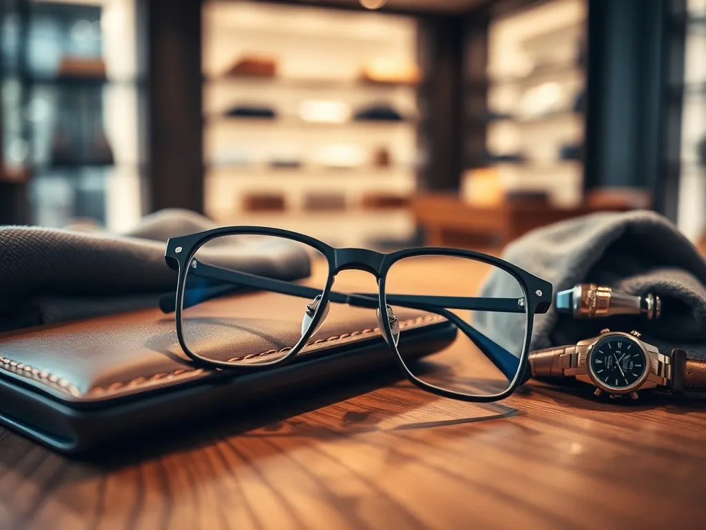 Modne okulary korekcyjne męskie — trendy i porady